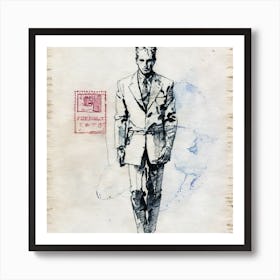 Man In A Suit Art Print