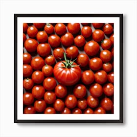 Red Tomatoes 9 Art Print