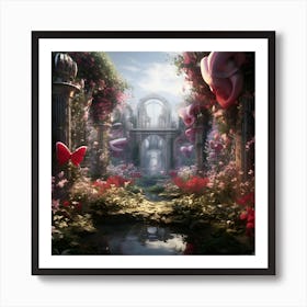 Surreal Love Garden By Csaba Fikker 22 Art Print