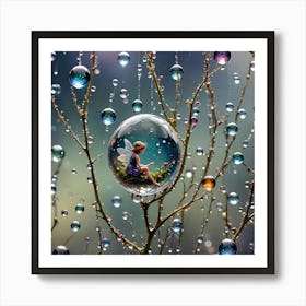 Fairy Bubble Art Print