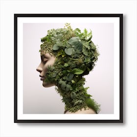 Thinking Green Art Print