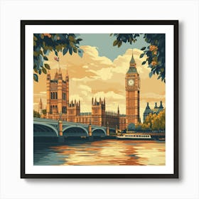 Big Ben In London Art Art Print