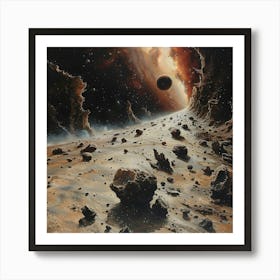 Rock Nebula, Impressionism And Surrealism Art Print