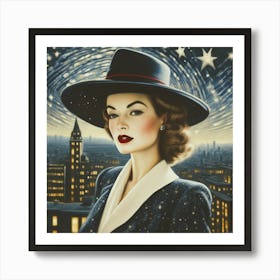 Starry Night 1 Art Print