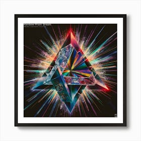 Rainbow prism   Art Print