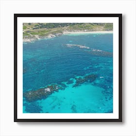 Approaching Rottnest Island Art Print