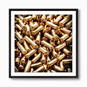 Gold Bullets 1 Art Print