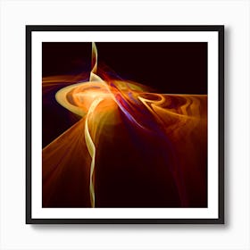 Ethereal Flame Art Print