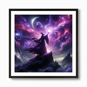 Wrath Of The Wizard Art Print