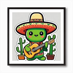 Mexican Cactus 2 Art Print