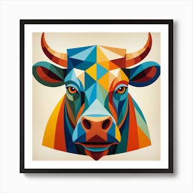 Bull Canvas Print Art Print