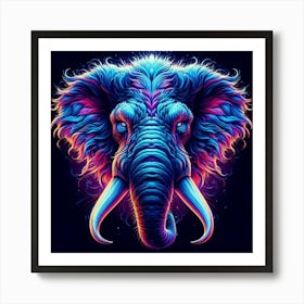 Elephant Art Art Print