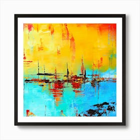 Abstract Painting 74 Art Print