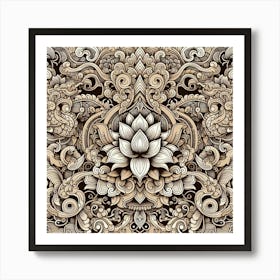 Lotus Flower 21 Art Print