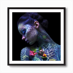 Body Painting Art Print