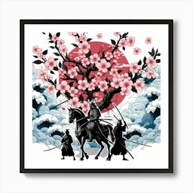 Samurai Warriors Art Print