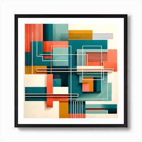 Abstract - Abstract Stock Videos & Royalty-Free Footage Art Print