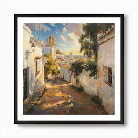 Street In Spain 4 Art Print