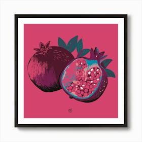 Food Granatapfel Art Print