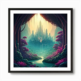 Hidden City Art Print