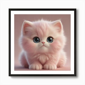 Cute Kitten 1 Art Print