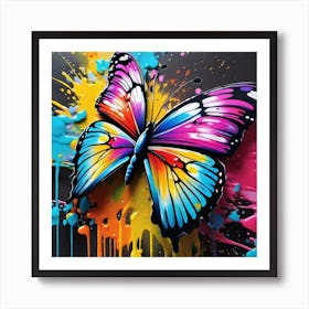 Colorful Butterfly 36 Art Print