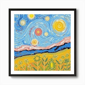 Starry Night 8 Art Print