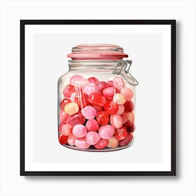 Jar Of Candy 13 Art Print