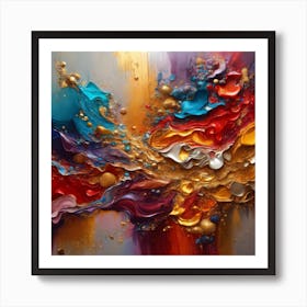 Abstract Painting 1 Art Print