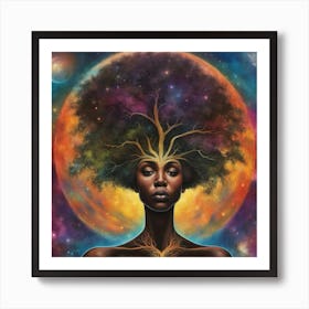 Sacred Tree Of Life 444 Art Print