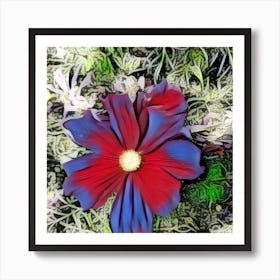 Cosmos Flower Art Print