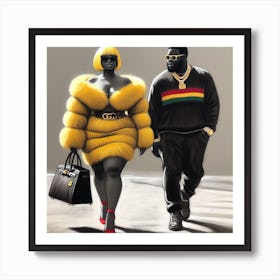 Gucci Couple 3 Art Print