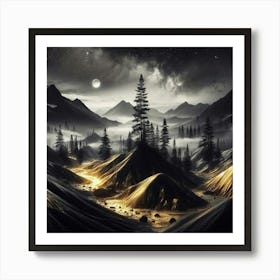 Landscape - Landscape Stock Videos & Royalty-Free Footage 1 Art Print