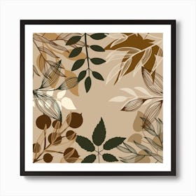 Autumn Leaves 2 Art Print