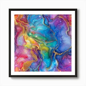 Abstract Painting 3 Art Print