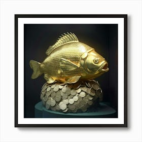 Gold Fish 1 Art Print