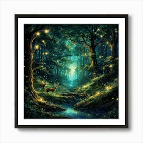 The Emerald Enchantment Art Print