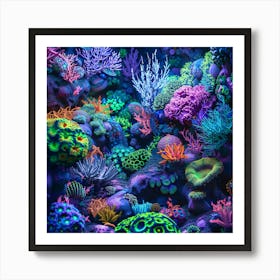 Coral Reef 8 Art Print