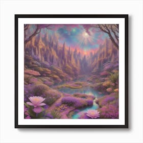 Ethereal Forest Art Print