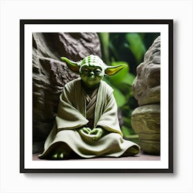 Yoda master 1 Art Print