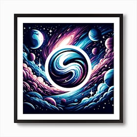 Galaxy Art Print