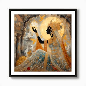 Exotic Beauty Artwork 198 Art Print