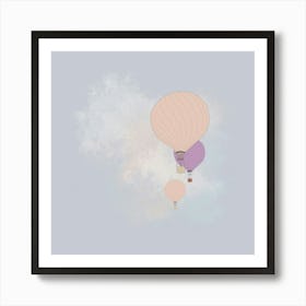 Hot Air Balloons Art Print