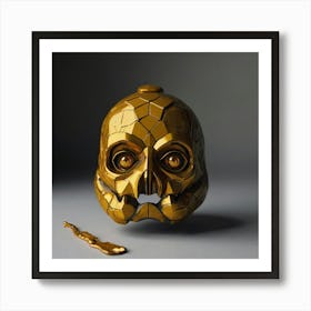 Star Wars Mask Art Print