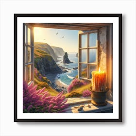 My Sea View  Art Print