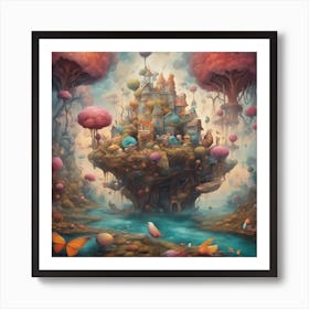 Fairytale Land Art Print