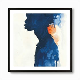 Portrait Of A Woman 45 Art Print