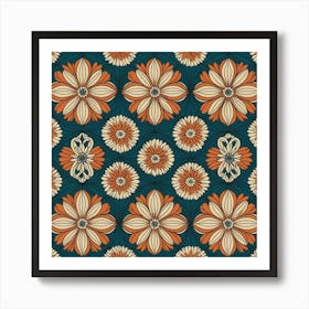 Floral Pattern Art Print