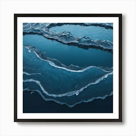 Water Ripples 1 Art Print