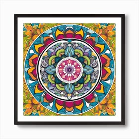 Mandala 9 Poster